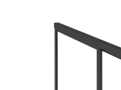 Vast Douchescherm Met Schuifdeur Met Industriele Stijl - Mat Zwart - 120 X 80 X 195 Cm - Toroni-Shower & Design Discount