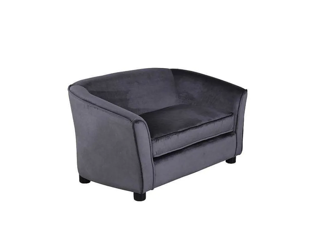 Velvet Bank Voor Kinderen Grijs.-Vente-unique Clearance