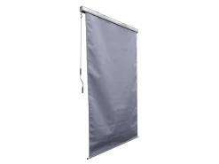 Verduisterend Rolgordijn Met Bak Van Aluminium En Textiel L1,6 X H2,5 M - Passoe-Vente-unique Outlet