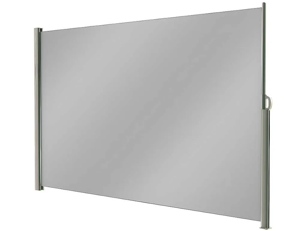 Verduisterend Textiel Paneel Suela - Grijs - Uittrekbaar - L300 X H180 Cm-EXPERTLAND Best