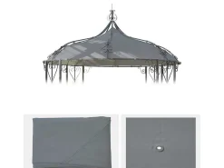 Vervangen Overkapping Voor Pergola Cabrera, Lichtgrijs-Vente-unique Hot