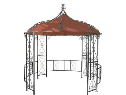 Vervangen Overkapping Voor Pergola Cabrera, Terracotta-Bruin-Vente-unique Sale