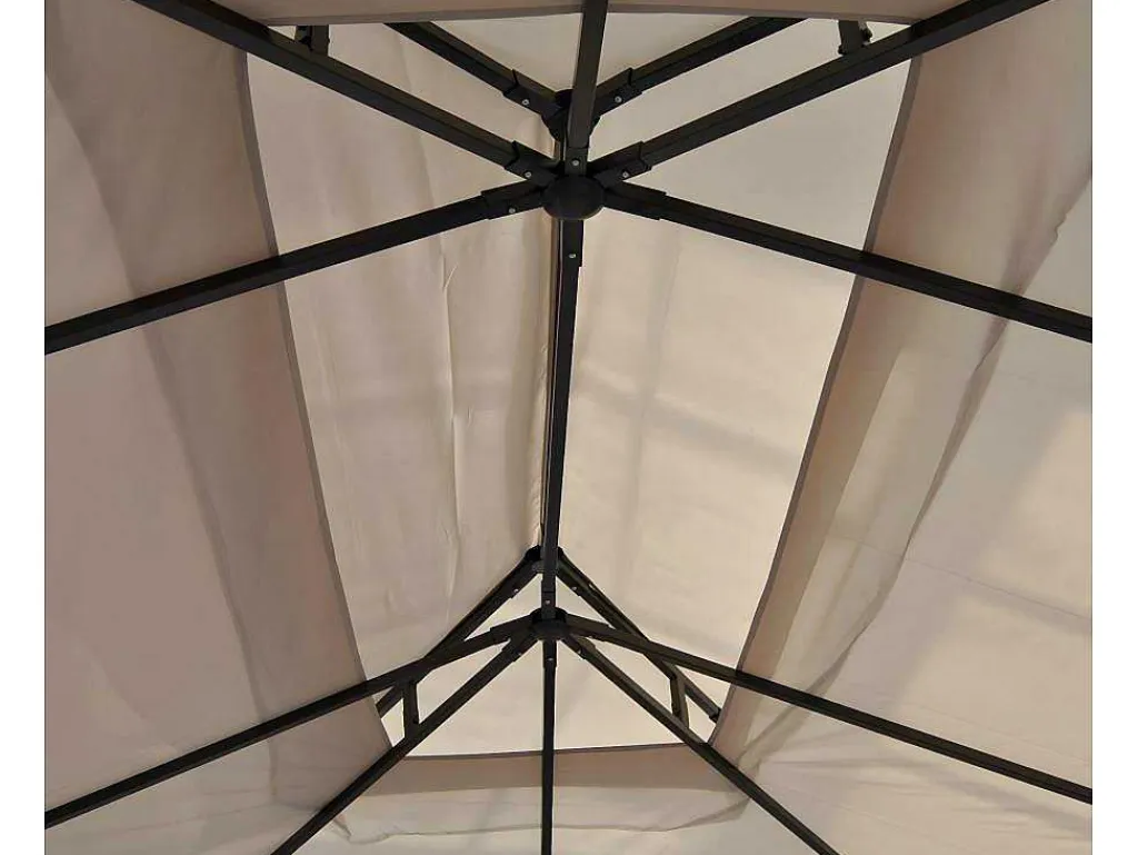 Vervangend Afdekdak Voor Pergola Nisa, Creme-Vente-unique