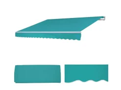 Vervangingshoes Voor Luifel Mcw-E49, Polyester Turquoise-Vente-unique Online