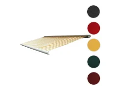 Vervangingshoes Voor Luifel H122, Polyester Geel-Wit-Vente-unique Clearance