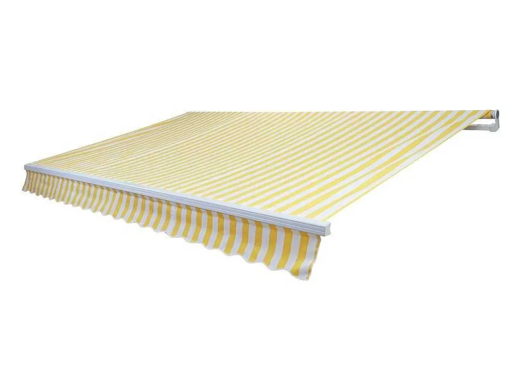 Vervangingshoes Voor Luifel Mcw-E49, Polyester Geel-Wit-Vente-unique Best
