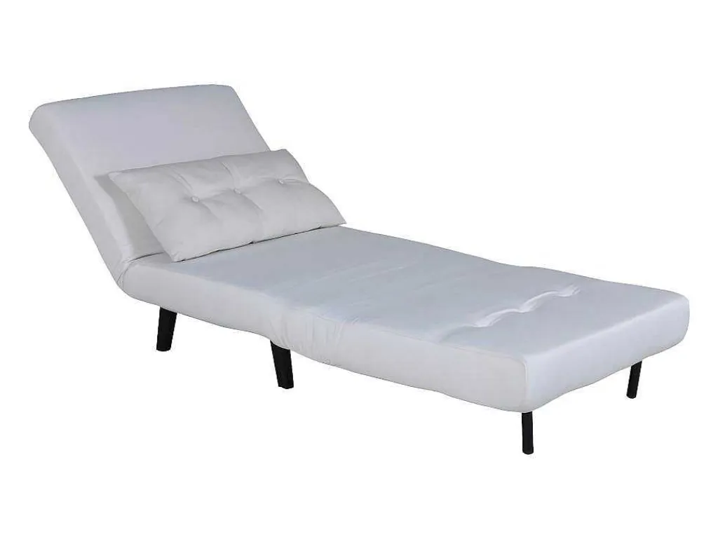 Vicky Slaapbank ,Fauteuil Wit.-Vente-unique Best