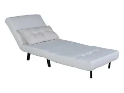 Vicky Slaapbank ,Fauteuil Wit.-Vente-unique Best