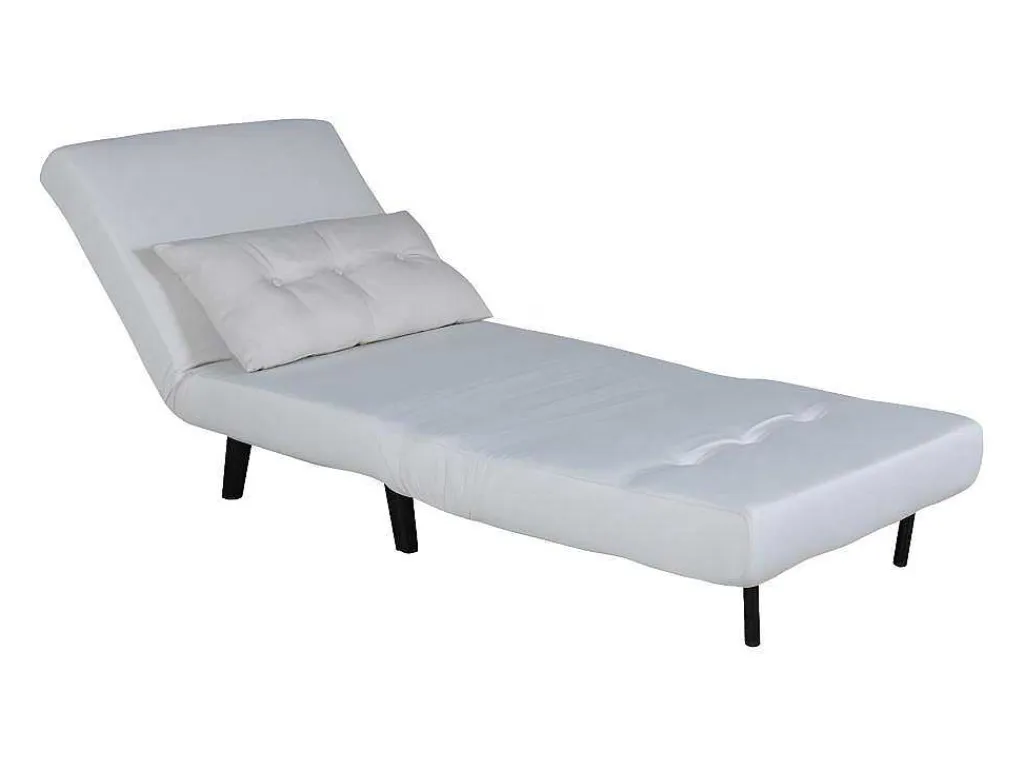Vicky Slaapbank ,Fauteuil Wit.-Vente-unique Best