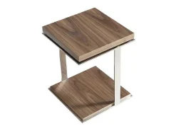 Vierkante Hoektafel Walnoot 2038-Angel Cerda Hot