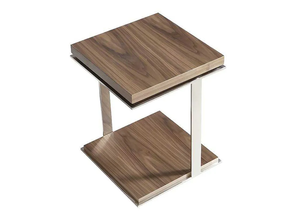 Vierkante Hoektafel Walnoot 2038-Angel Cerda Hot