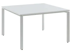 Vierkante Vergadertafel - 4 Personen - Wit - L120 Cm - Downtown-Workēa Sale