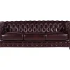 Vierzits Chesterfieldbank Brenton 100% Buffelleer - Cherry-LINEA SOFA New