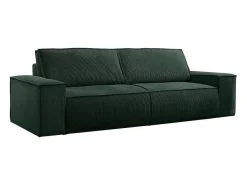 Vierzits Slaapbank Amelia Van Pascal Morabito - Ribfluweel - Spargroen-Vente-unique Sale