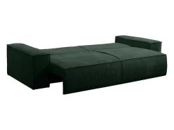 Vierzits Slaapbank Amelia Van Pascal Morabito - Ribfluweel - Spargroen-Vente-unique Sale