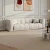 Vierzitsbank Van Beige Ribfluweel Naemia Van Maison Cephy-Maison Céphy Outlet