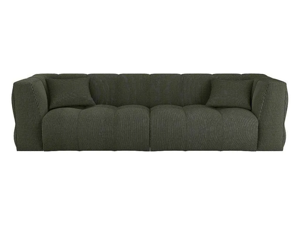 Vierzitsbank Van Groen Ribfluweel Naemia Van Maison Cephy-Maison Céphy Outlet