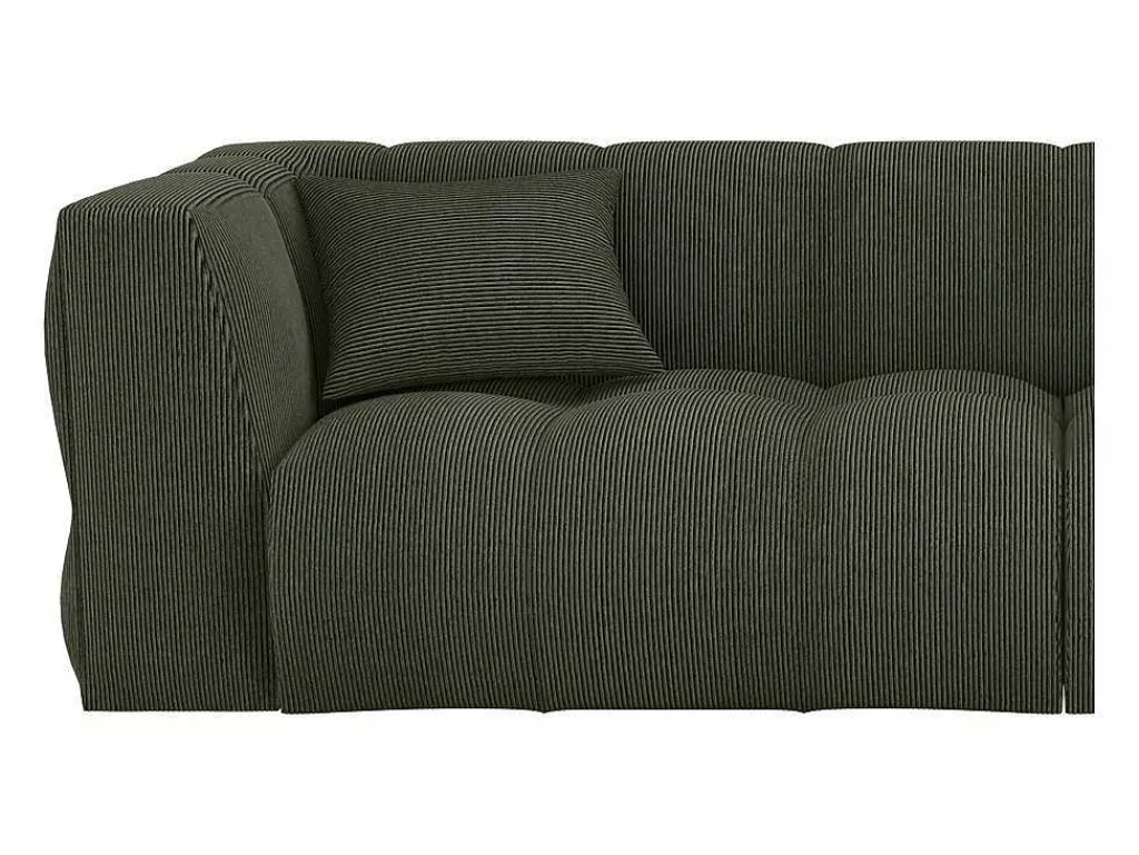 Vierzitsbank Van Groen Ribfluweel Naemia Van Maison Cephy-Maison Céphy Outlet