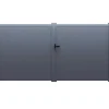 Vleugelpoort - Vol Aluminium - L350 X H180 Cm - Antraciet - Zerano-EXPERTLAND New