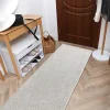 Vloerbedekking Santa Fe Creme 03, Glad, Uniform, Enkele Kleur 50X500 Cm-RugsX Clearance