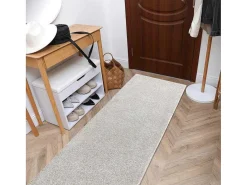 Vloerbedekking Santa Fe Creme 03, Glad, Uniform, Enkele Kleur 50X500 Cm-RugsX Clearance