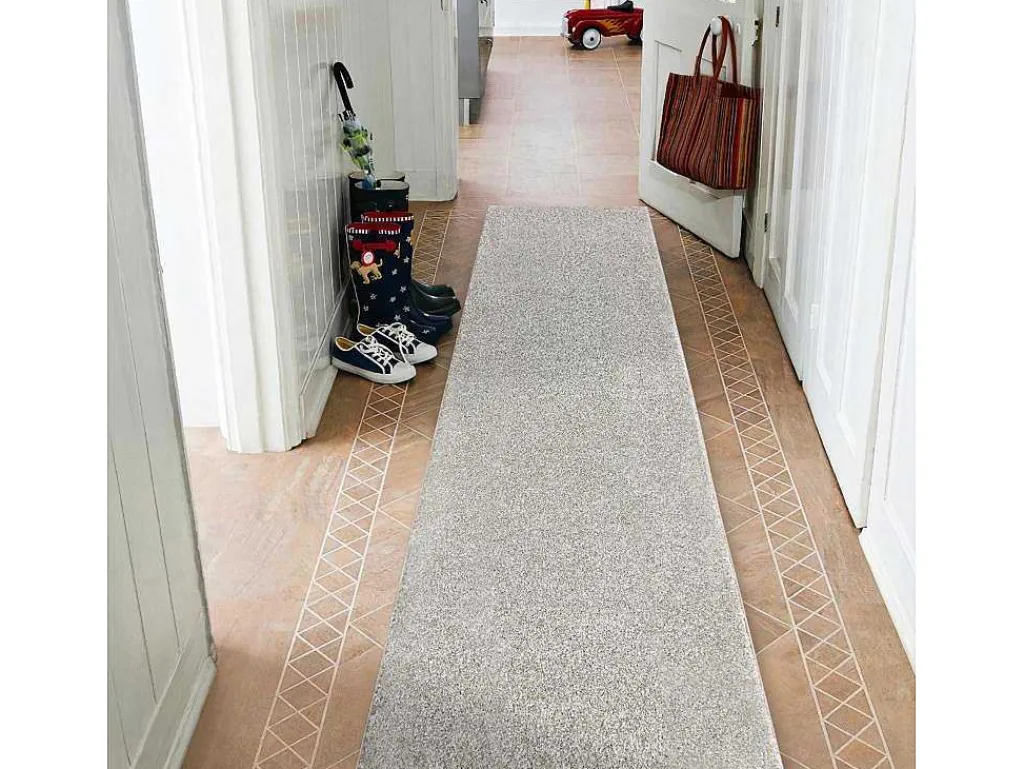 Vloerbedekking Santa Fe Creme 03, Glad, Uniform, Enkele Kleur 50X500 Cm-RugsX Clearance