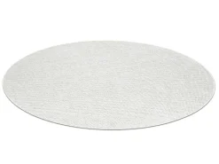 Vloerkleed Casablanca Plus Rond Creme Eenkleurig, Lus Cercle 150 Cm-RugsX Clearance