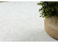 Vloerkleed Casablanca Plus Rond Creme Eenkleurig, Lus Cercle 150 Cm-RugsX Clearance