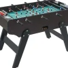 Voetbaltafel Van Mdf Met Eiken Effect - B153 X D77.6 X H96 Cm - Donker Naturelkleur - Edinson-Vente-unique Online