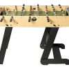 Voetbaltafel Van Naturel Houtkleurig Mdf - Opklapbaar - L121 X B61 X H79 Cm - Horton-Vente-unique Best