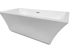 Vrijstaand Bad 170 X 80 Cm + Kolommengkraan Heaven-ELITESHOPPING Best