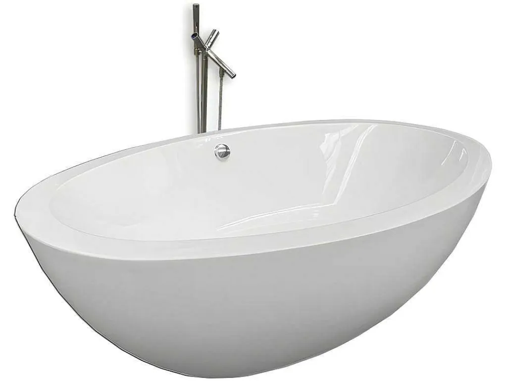 Vrijstaand Bad 190 X 120 Cm + Mengkraan Melody-ELITESHOPPING Clearance
