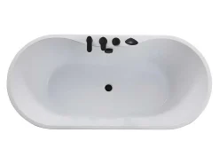 Vrijstaand Bad Met Kraan Stepona - 195 L - 150 X 75 X 58 Cm - Wit-Shower & Design Hot