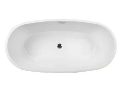 Vrijstaand Designbad - 200 L - 150 X 72 X 58 Cm - Wit - Dominika-Shower & Design Online