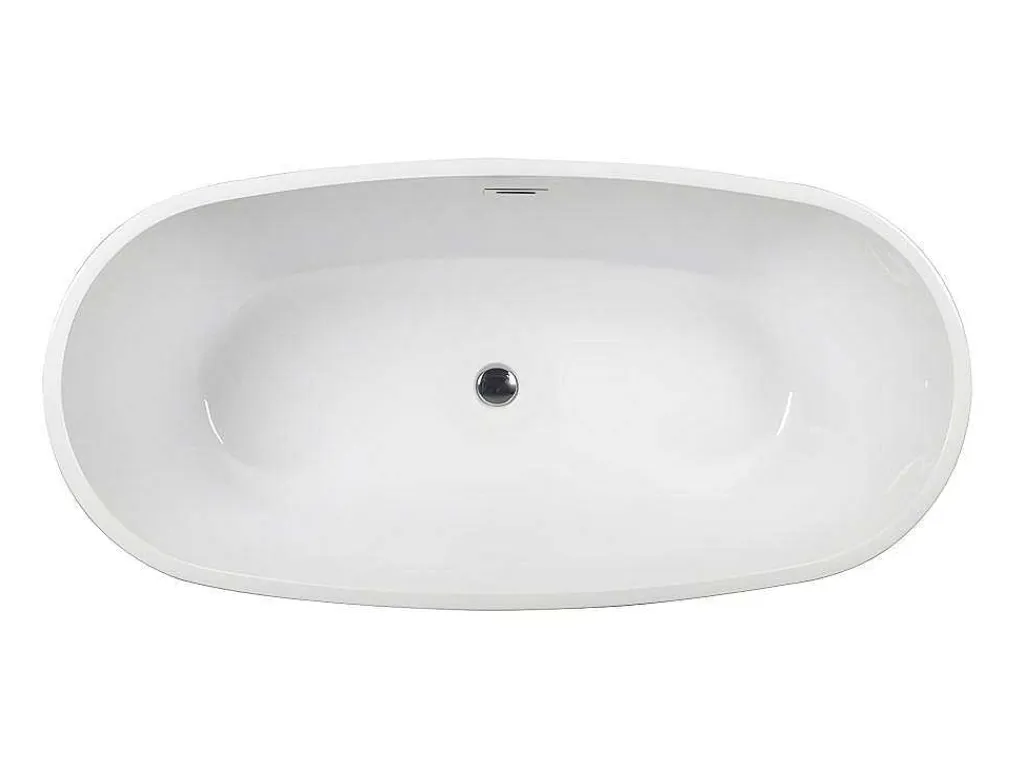 Vrijstaand Designbad - 200 L - 150 X 72 X 58 Cm - Wit - Dominika-Shower & Design Online