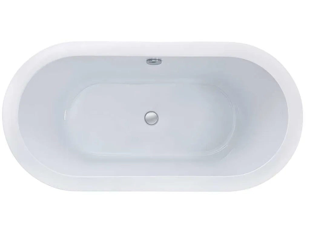Vrijstaande Badkuip - 178 L - 150 X 75 X 58 Cm - Wit - Adrina-Shower & Design