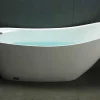 Vrijstaande Badkuip Natalia - Eenpersoons - 170X75X73Cm - 282L - Wit-Shower & Design Online