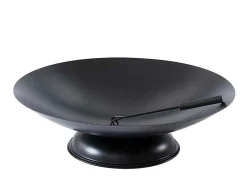 Vuurkorf Van Staal Dione - D72 X H20 Cm - Zwart-Vente-unique Best