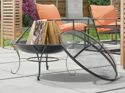 Vuurkorf Van Staal Mizar - D75 X H55 Cm - Zwart-Vente-unique Outlet