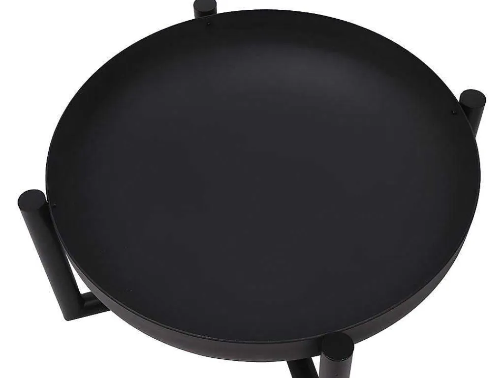 Vuurkorf Van Staal Ogma - D60 X H30 Cm - Zwart-Vente-unique Hot