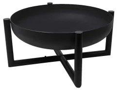 Vuurkorf Van Staal Ogma - D60 X H30 Cm - Zwart-Vente-unique Hot