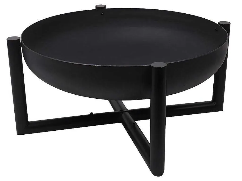 Vuurkorf Van Staal Ogma - D60 X H30 Cm - Zwart-Vente-unique Hot