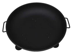 Vuurkorf Van Staal Rigel - D56 X H24 Cm - Zwart-Vente-unique Hot
