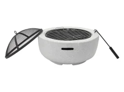 Vuurkorf-Grill Van Mgo - L60,5 X D60,5 X H42,5 Cm - Garmona-Vente-unique Best