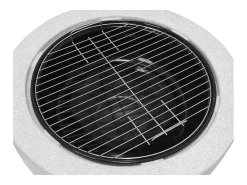 Vuurkorf-Grill Van Mgo - L60,5 X D60,5 X H42,5 Cm - Garmona-Vente-unique Best