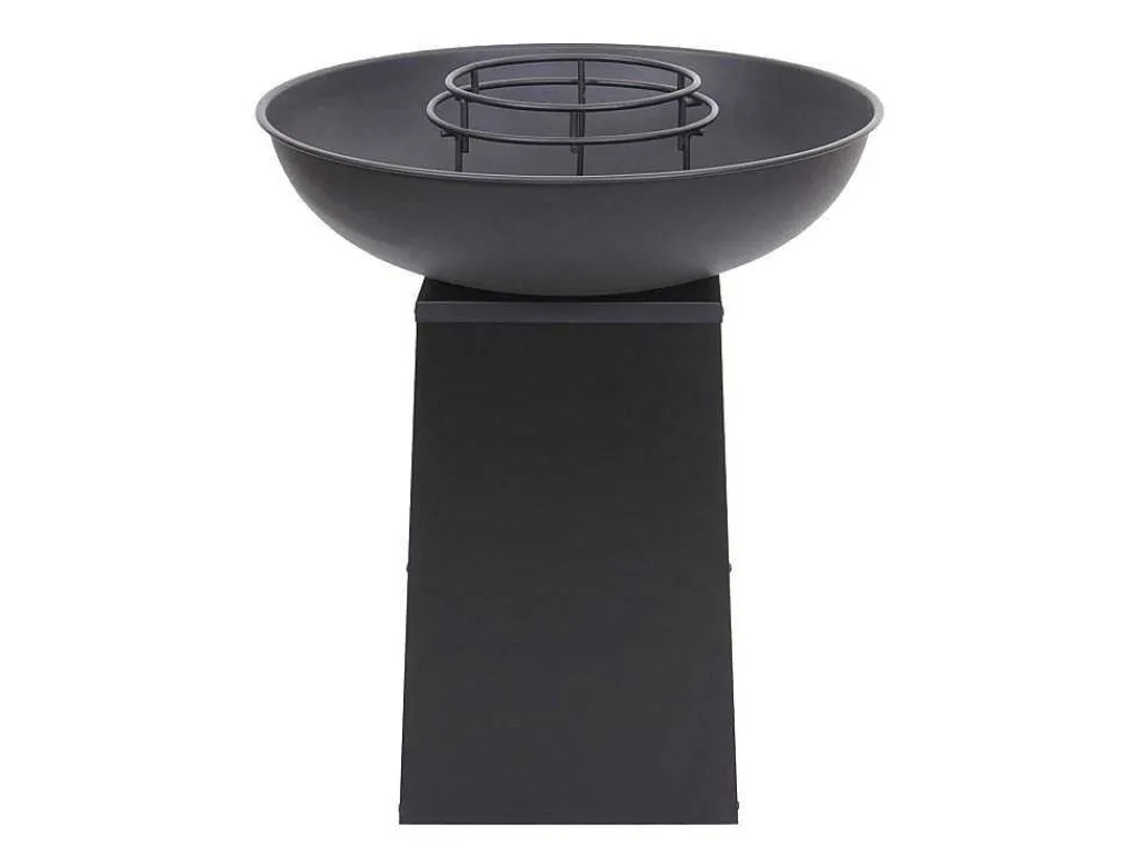Vuurschaal Met Grillplaat Mcw-K97, O66Cm Zwart-Vente-unique New