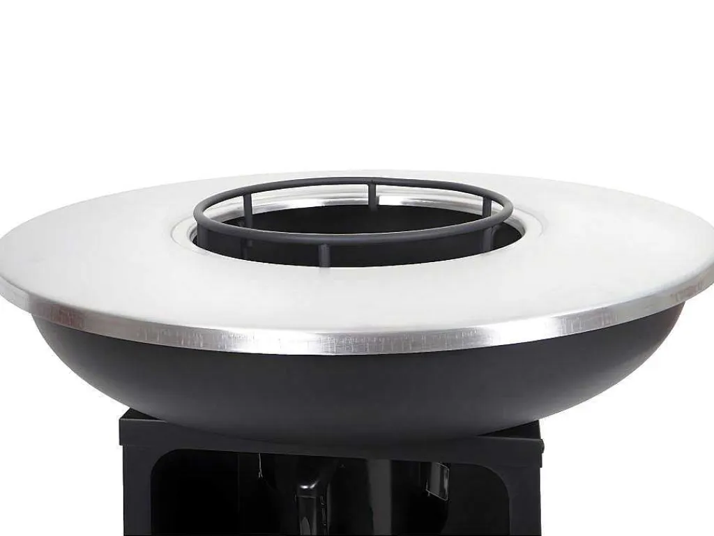 Vuurschaal Met Grillplaat Mcw-K97, O66Cm Zwart-Vente-unique New