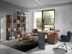 Walnoot En Stalen Bureau 3237-Angel Cerda Online