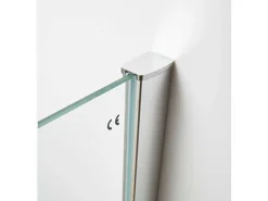 Wand Voor Inloopdouche Laura Van Gezeefdrukt Glas - 120X190 Cm-Shower & Design Discount
