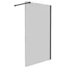 Wand Voor Inloopdouche Malika - 140 X 200 Cm - Grijs Glas-Shower & Design Sale